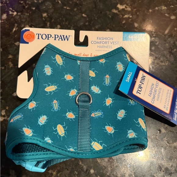 Top Paw Blue and Pink Harness Size Chart - Picture 1 of 3